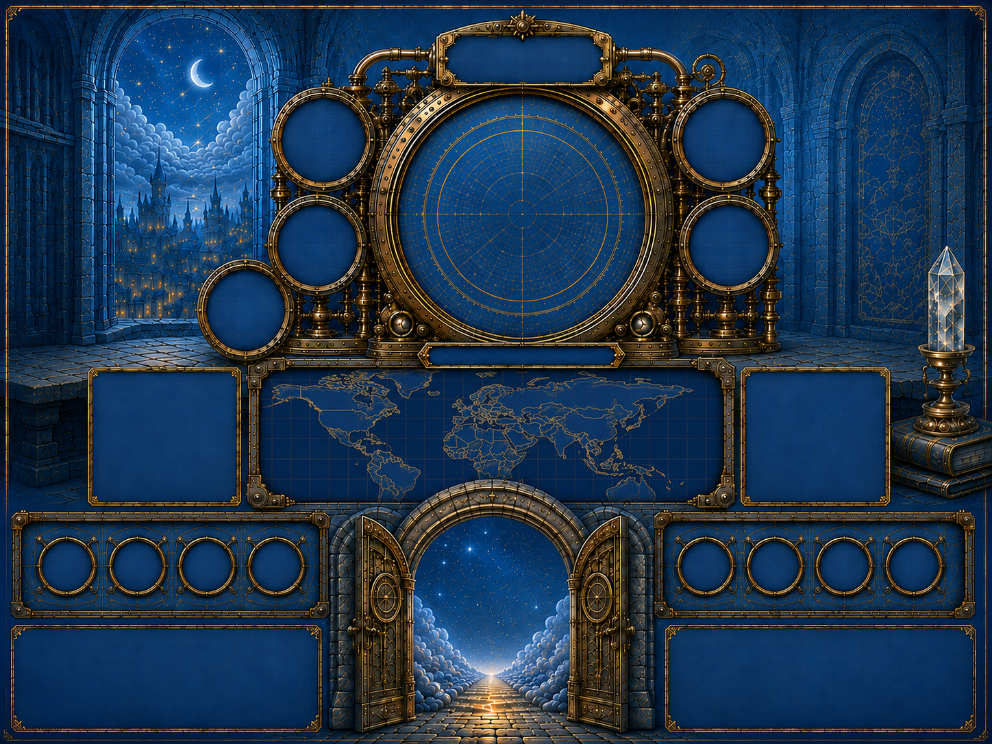 The Dreamometer brass observatory instrument