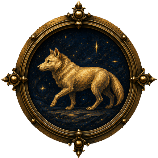Animal medallion