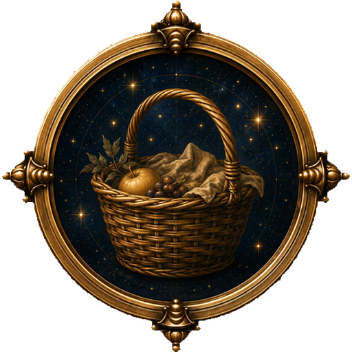 Basket medallion