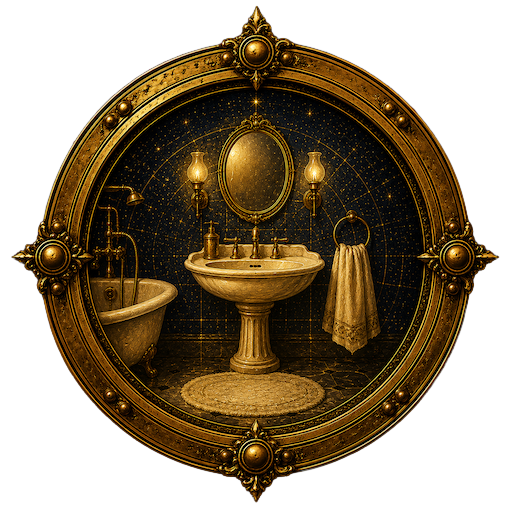 Bathroom medallion