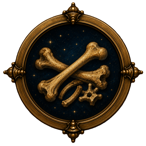 Bones medallion