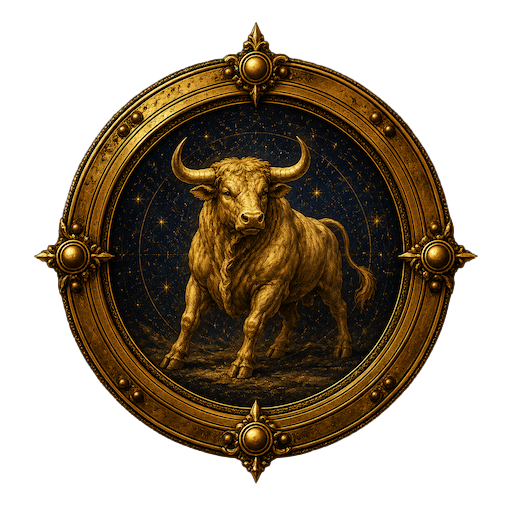 Bull medallion