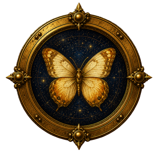 Butterfly medallion