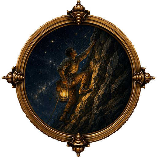 Climbing medallion