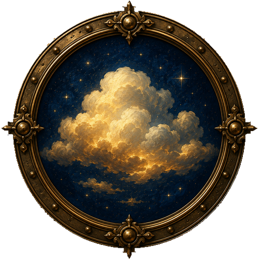 Cloud medallion