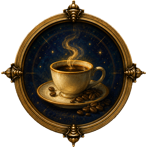 Coffee medallion