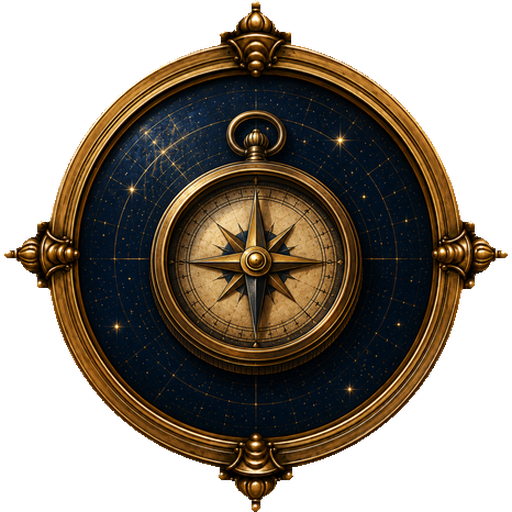 Compass medallion