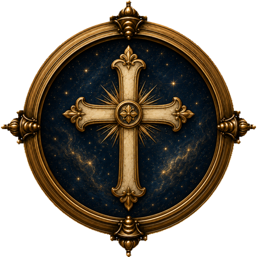 Cross medallion
