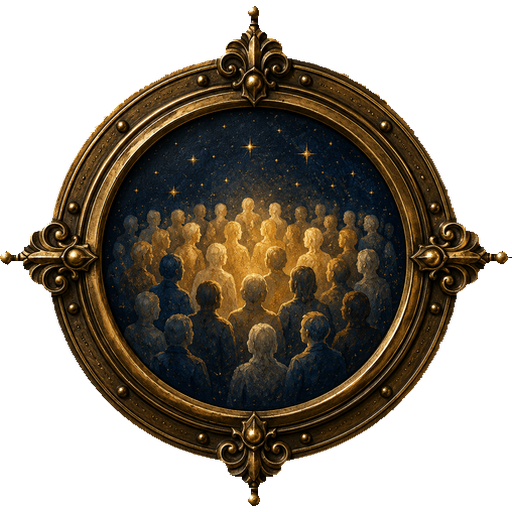 Crowd medallion