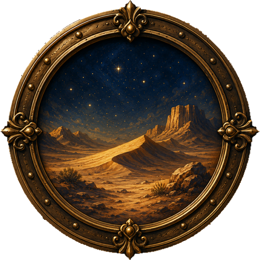 Desert medallion