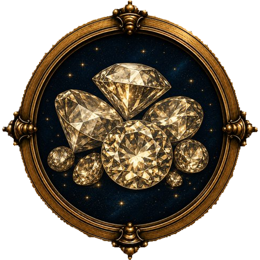 Diamonds medallion