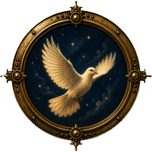 Dove medallion