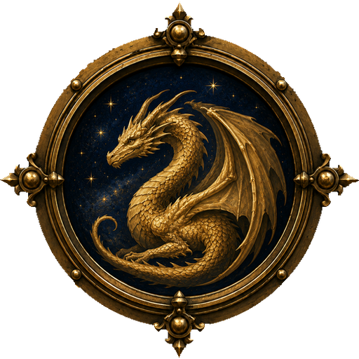 Dragon medallion