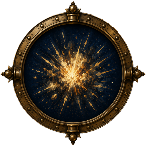 Explosion medallion