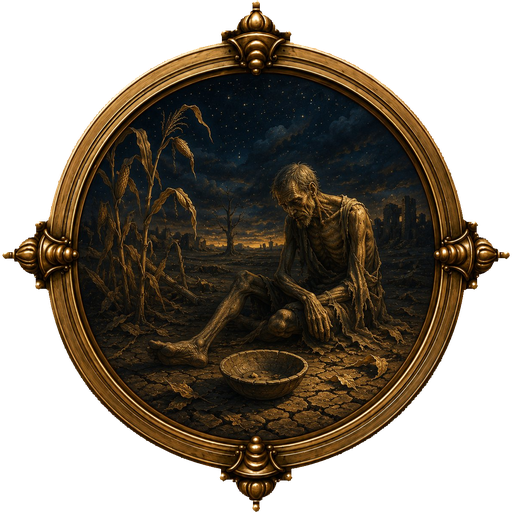 Famine medallion