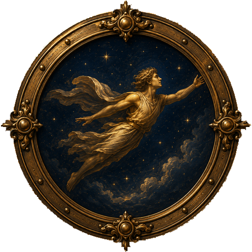 Flying medallion