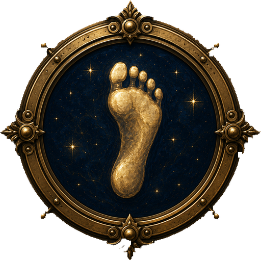 Foot medallion