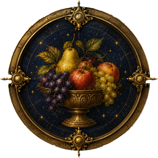 Fruit medallion