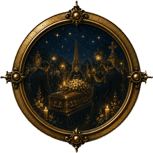 Funeral medallion