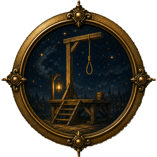 Gallows medallion