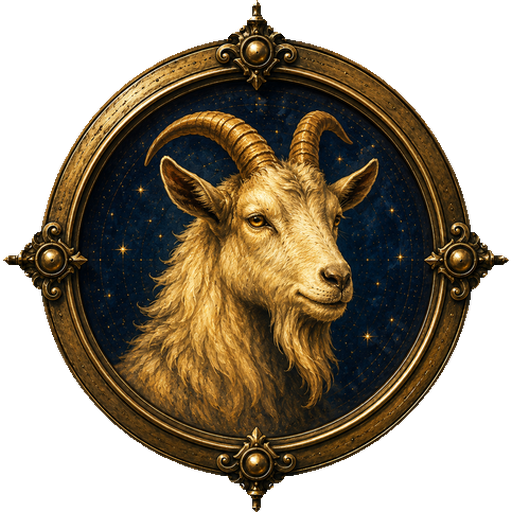 Goat medallion