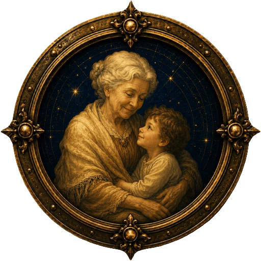 Grandmother medallion