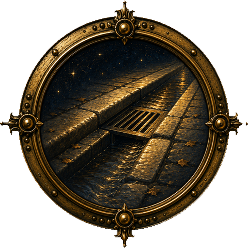 Gutter medallion
