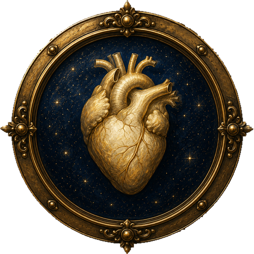 Heart medallion