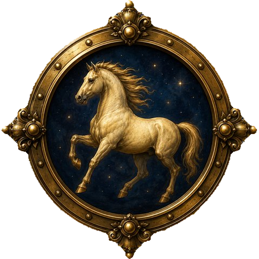Horse medallion