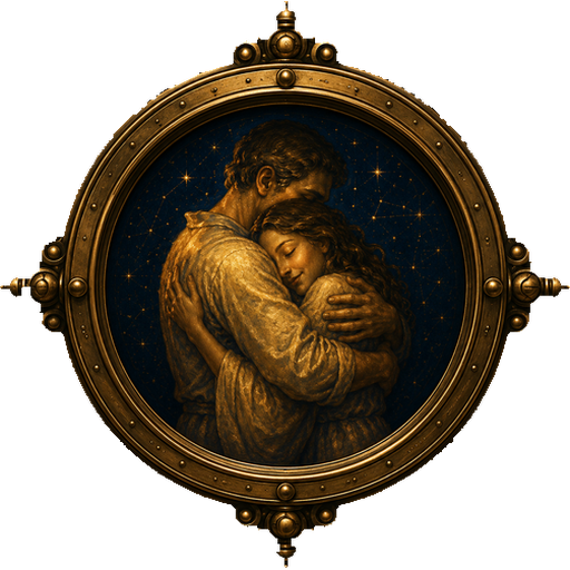 Hug medallion