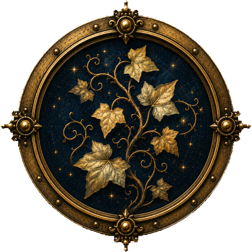 Ivy medallion