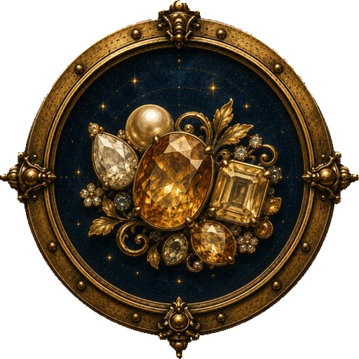 Jewels medallion
