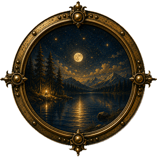 Lake medallion