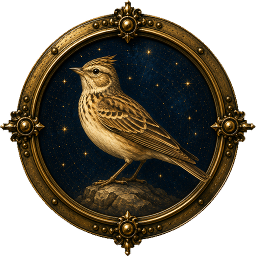 Lark medallion
