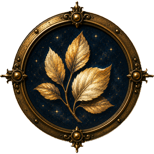 Leaves medallion