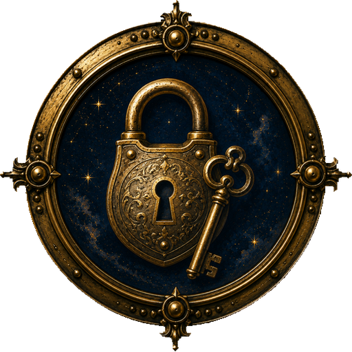 Lock medallion
