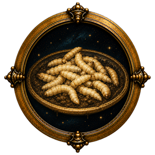 Maggots medallion