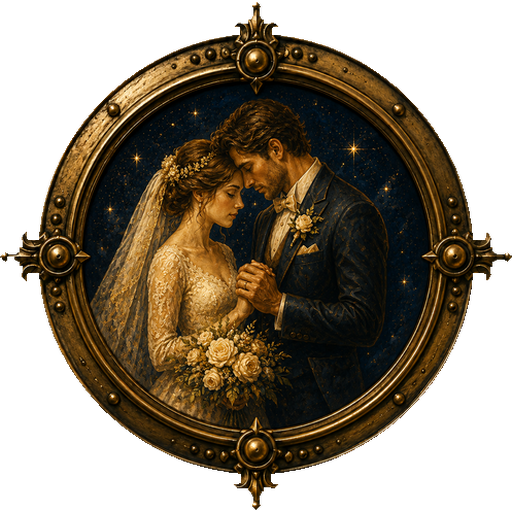 Marriage medallion