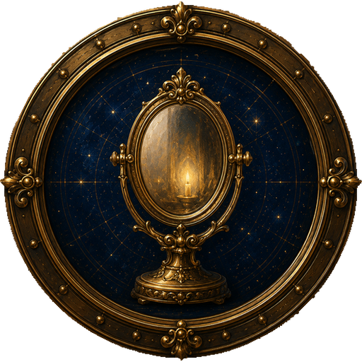 Mirror medallion