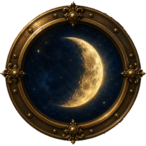 Moon medallion