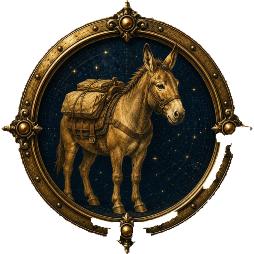 Mule medallion
