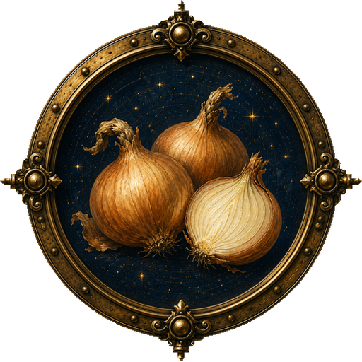 Onion medallion