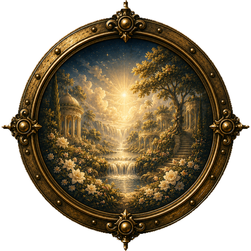 Paradise medallion