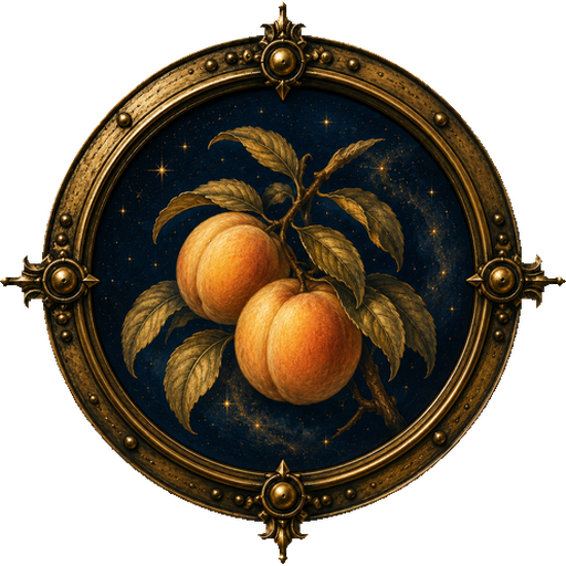 Peaches medallion