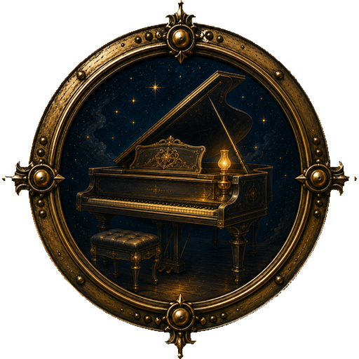 Piano medallion