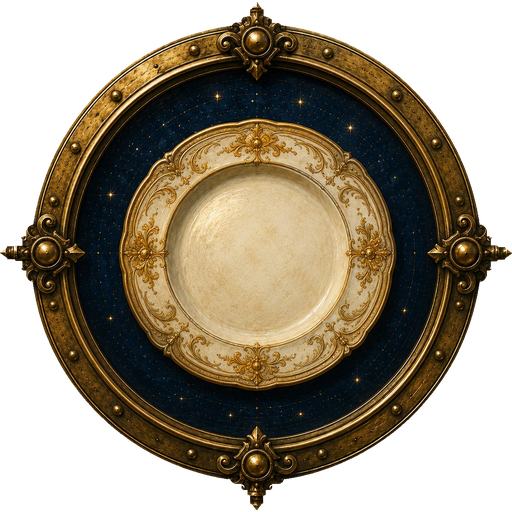 Plate medallion