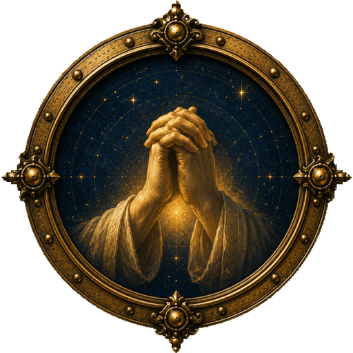 Prayer medallion