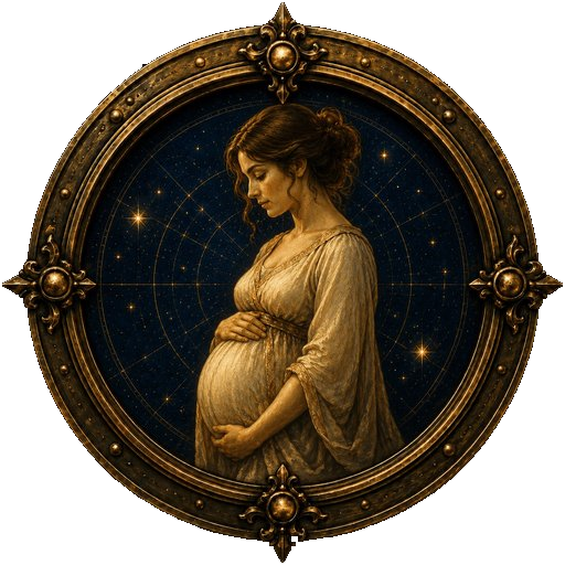 Pregnant medallion