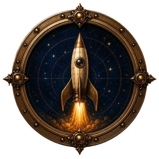 Rocket medallion