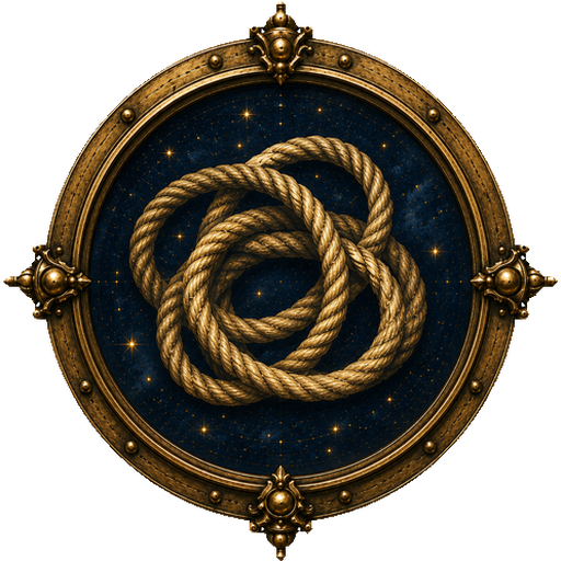 Rope medallion